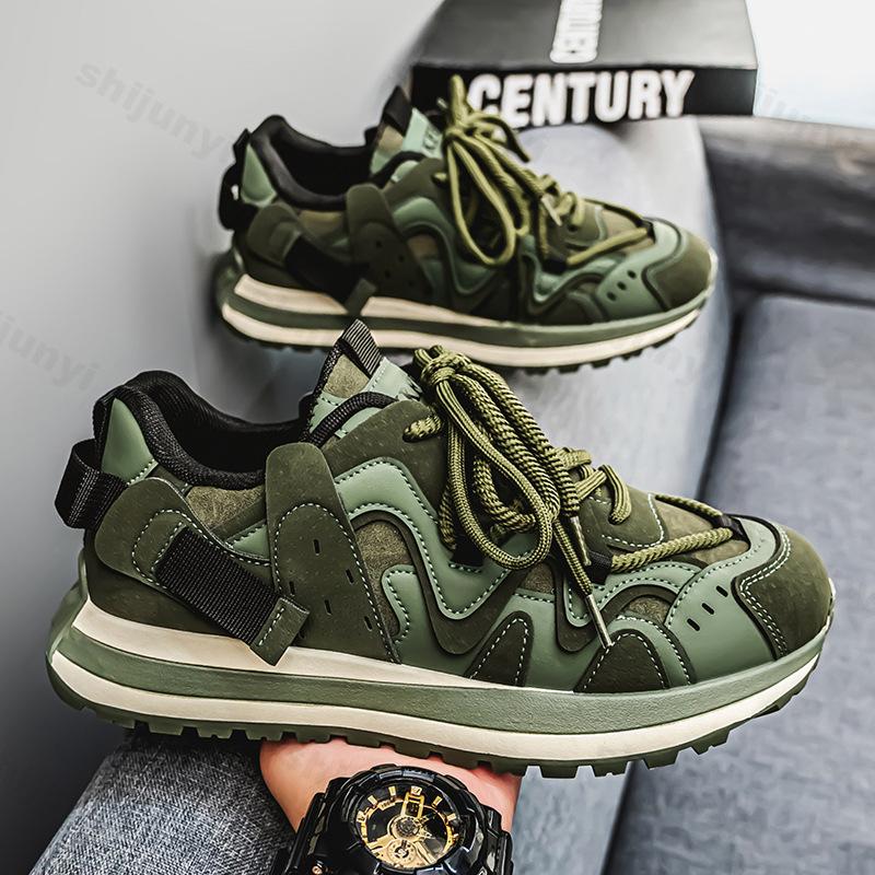 Men Sneakers 2025 Summer Mesh Running Shoes Men Athletic Non-slip Casual Vulcanize Shoes Lace Up Running Shoes Tenis Masculino