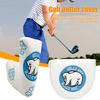 Pokrowiec na kij golfowy Magnetyczny pokrowiec na kij golfowy Pokrowiec na kij golfowy Uroczy pokrowiec na główkę kija golfowego z motywem niedźwiedzia polarnego