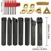 21PCS Multifunctional Solid Carbide Inserts Holder Boring Bar With Wrenches For Lathe Turning Tools