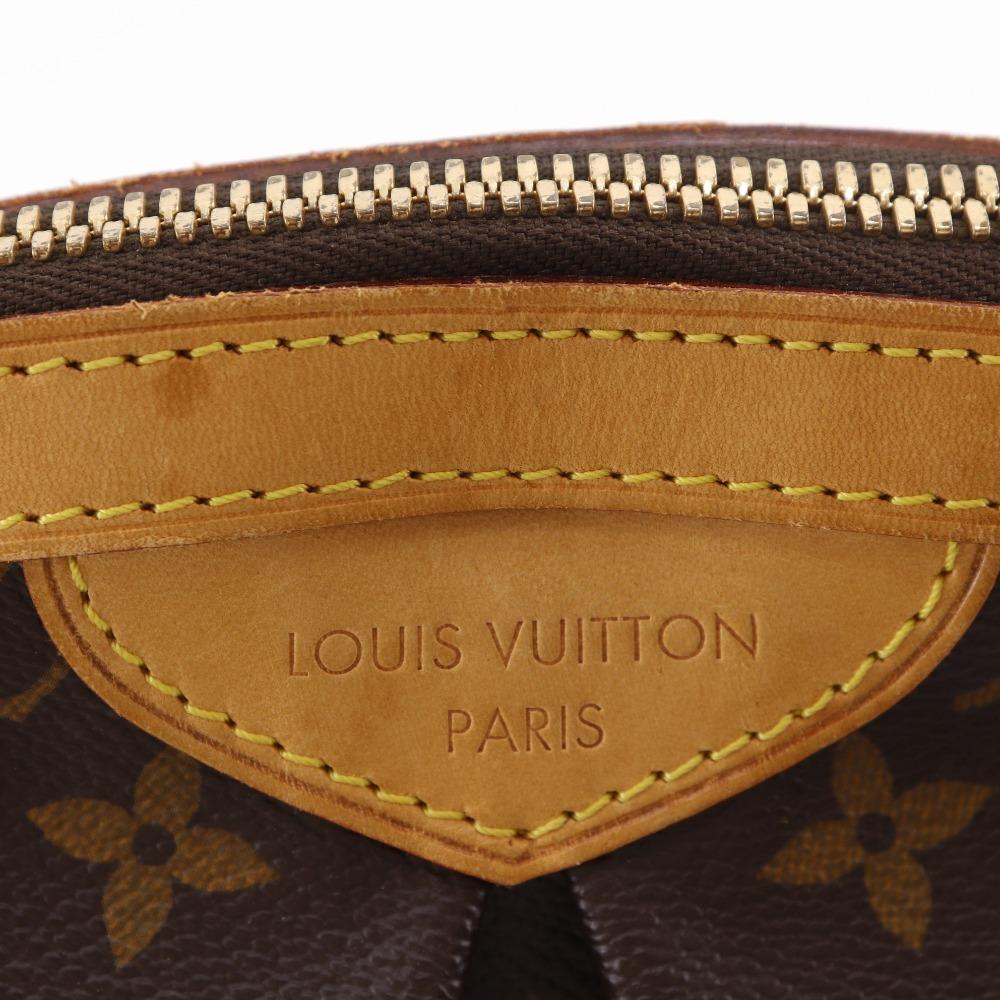 LOUIS VUITTON Tivoli PM Handbag M40143 Brown Monogram canvas Women Used