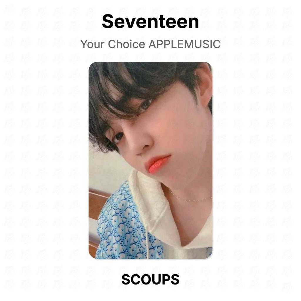 Seventeen Your Choice APPLEMUSIC Official Photocard