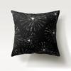 Nordic Simple Fashion Black and White Geometric Polyester Pillowcase 45x45cm Sofa Chair Car Cushion Cover Home Decor Pillowcase