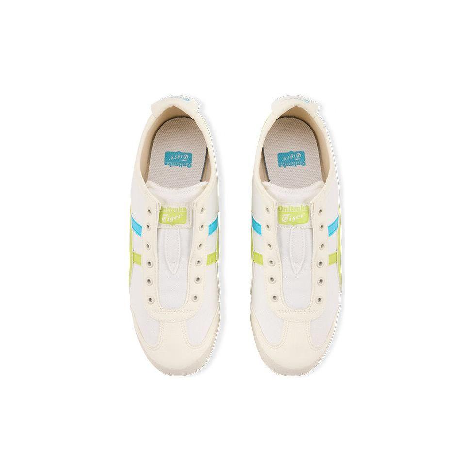 ONITSUKA TIGER Mexico 66 Slip-On Cream Neon Lime Unisex Sneakers 1183A360-124