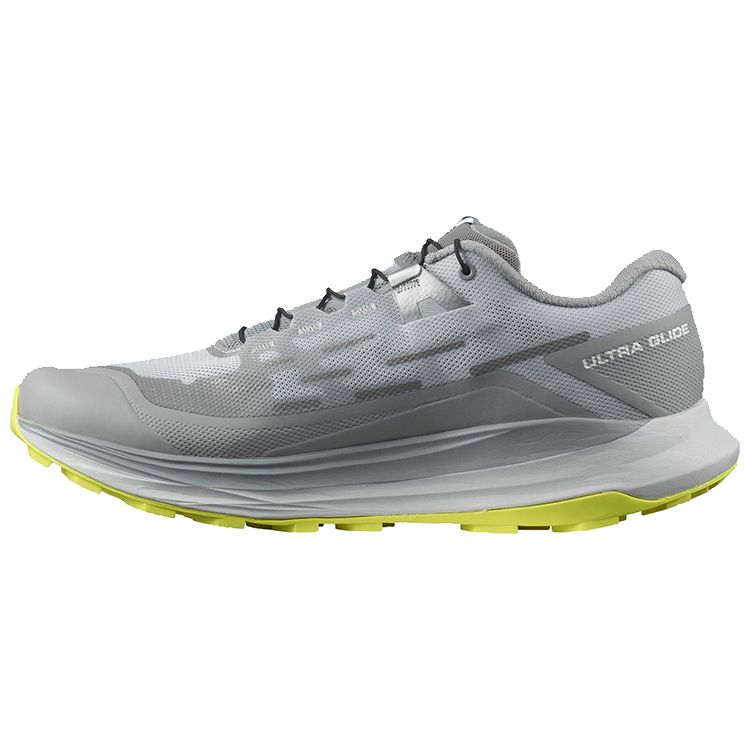 SALOMON Ultra Glide Minimalist Sports Fabric Shock Absorption Non-Slip Wear-Resistant Breathable Low-Top Running Shoes Men Sneaker Gray 414308