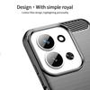 Pro Xiaomi Redmi 15C 4G (Globální) (171 mm) Zadní kryt MOFI Kartáčovaná textura Uhlíkové vlákno Měkké TPU pouzdro