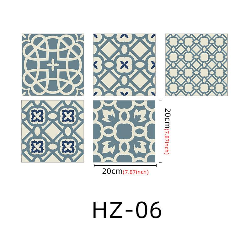 Thickened Matte Tile Sticker Self-Adhesive Wall Sticker Waterproof And Moisture-Proof Kitchen And Bathroom Renovation Wallpaper