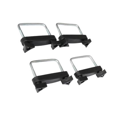 EDHUUJSI 4pcs/set Roof Rack Tool Clip Luggage Roof Rack Clamp Easy Convenient Multi-Purpose Roof Box U Bolt Variety, 8cm 4pcs