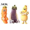 Cute Room Decor Eggplant Body Pillow for Side Sleepers, Soft Long Plush Cushion Large Hug with Removable Washable Cover, Hugging Women Sleeper