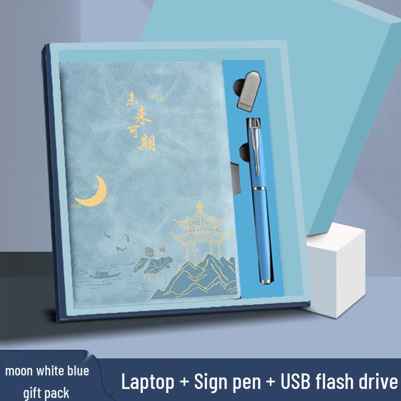 A5 Custom Thick Notebook: High-Value Student Prize & Enterprise Meeting Journal with Logo Printing.