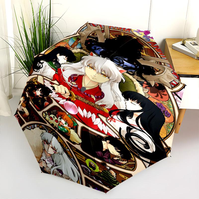 Fantasy Anime Artistry Folding umbrella Suitable for all seasons Suitable for all seasons Gift printing travel