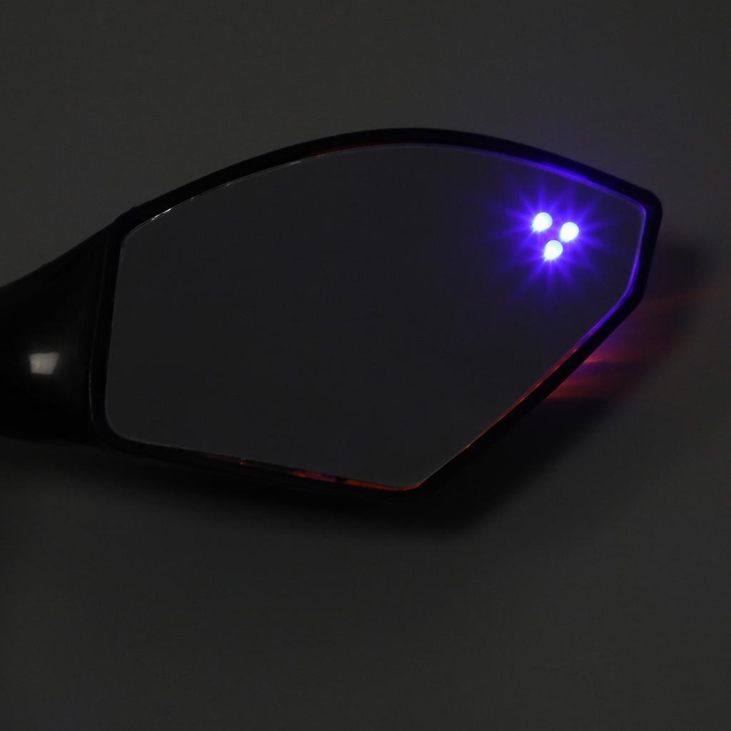 Rear View Mirrors w/ LED Turn Signals For Honda CBR600RR 03-14 CBR1000RR 04-07