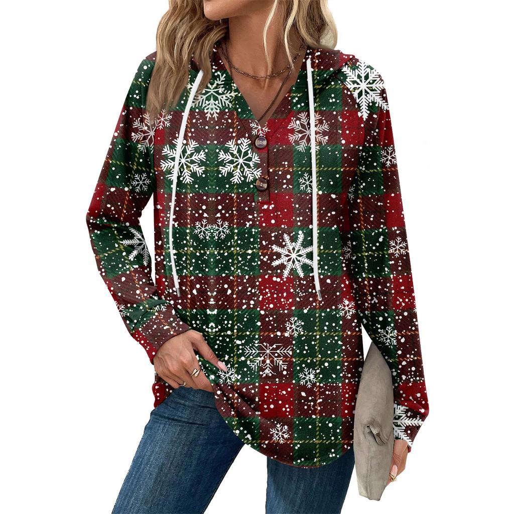 Women's Fashion Women's Lightweight Long Sleeve Pullover With Pockets Preppy Graphic Hoodie