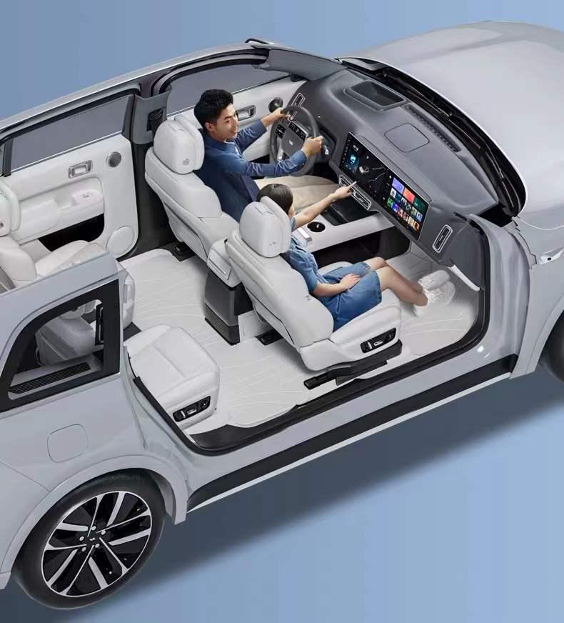 Ideal L7/L8/L9 Full Surround Car Floor Mats - Max Woman Air Carpet Pro