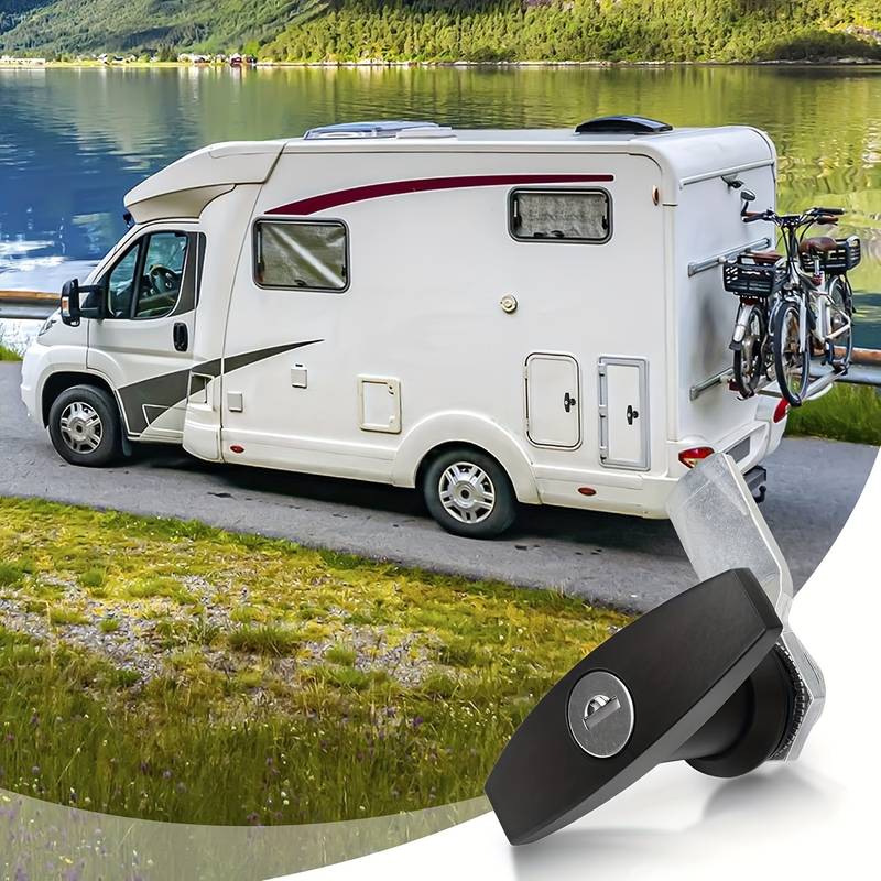 For T Shape Handle Lock Padlock Toolbox Cabinet Door For Anti-Theft For Caravan RV For Camper Truck Motor Home