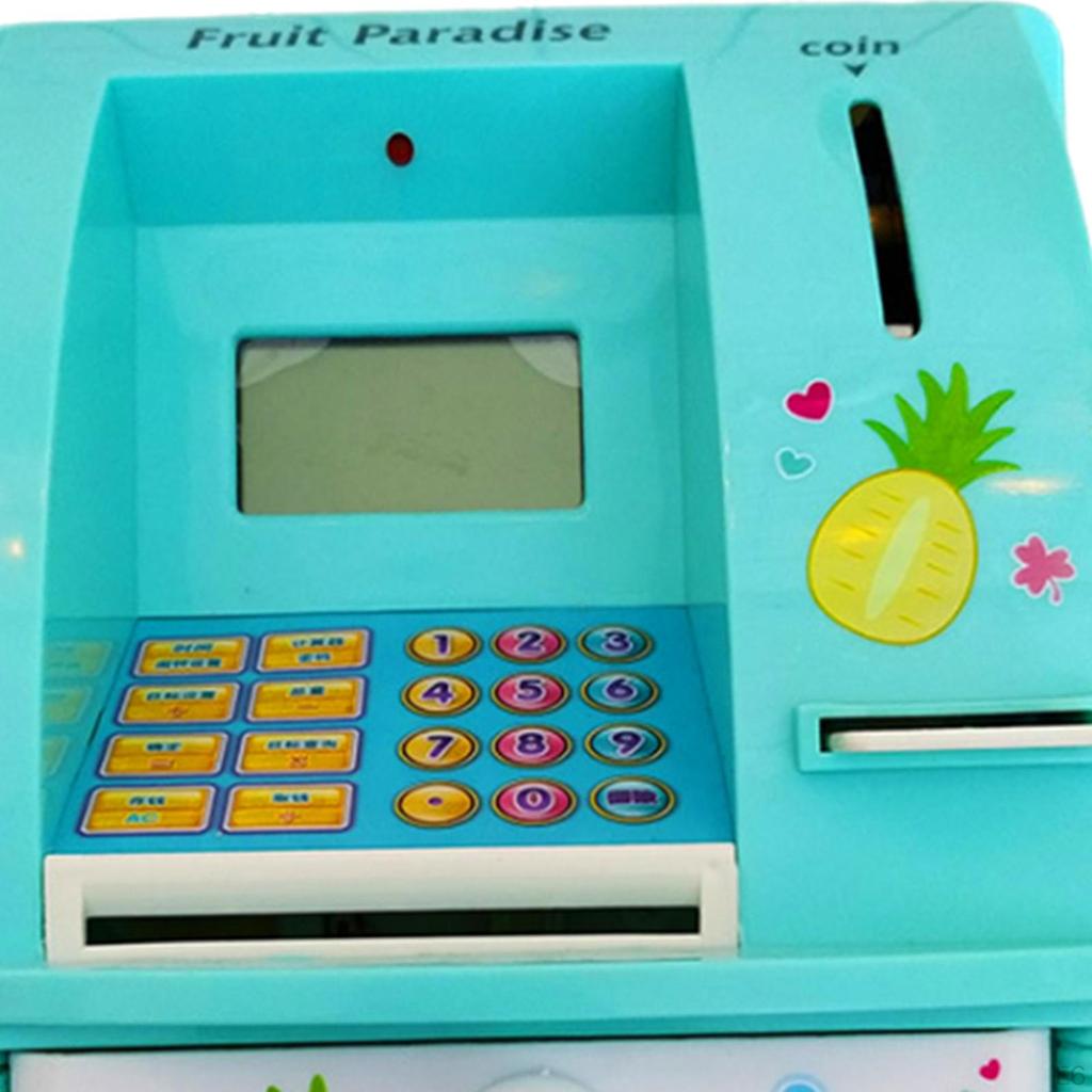 ATM Piggy Bank for Kids Educational Toy Automatic Money Scroll Saving Box