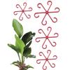 Plant Support Climbing Houseplant Stem Supports 4X Vine Fixed Clips for Climbing Plant Stems Support and Vines Grow Upright