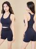 Women's Wireless Shockproof Sports Bra: European & American Quick-Dry Fitness Vest for Running, Yoga, and Beautiful Back Design.