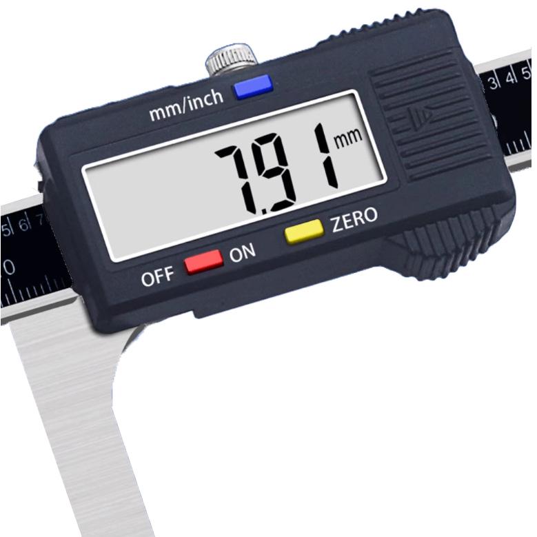 Keyway Digital Caliper for 0-100mm Shaft Groove Width Measurement