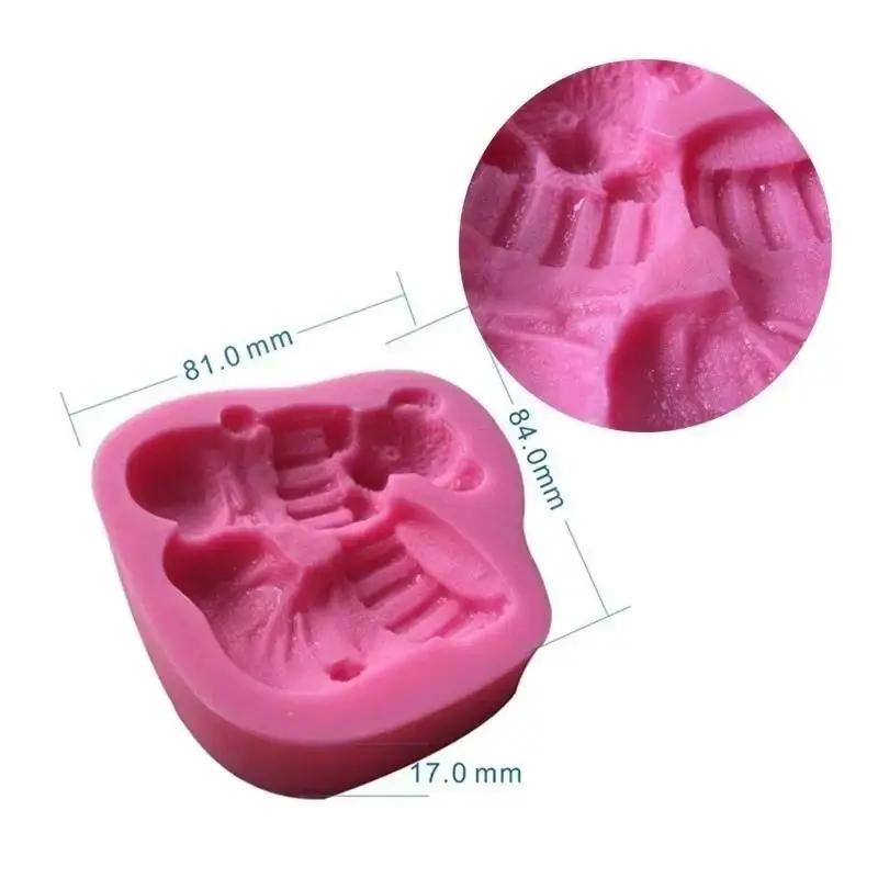 Silicone Molds Baby Girl Shape Shoes Cake Shaped Silicone Cake Mould Cake Decorating Moulds Fondant Silicone Molds Accessories