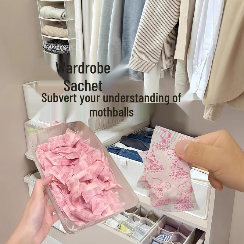 Palline alla Canfora Profumate ai Fiori: Rinfresca Armadio Naturale Anti-Muffa, Impermeabile, Repellente per Insetti e Tarme, Deodorante