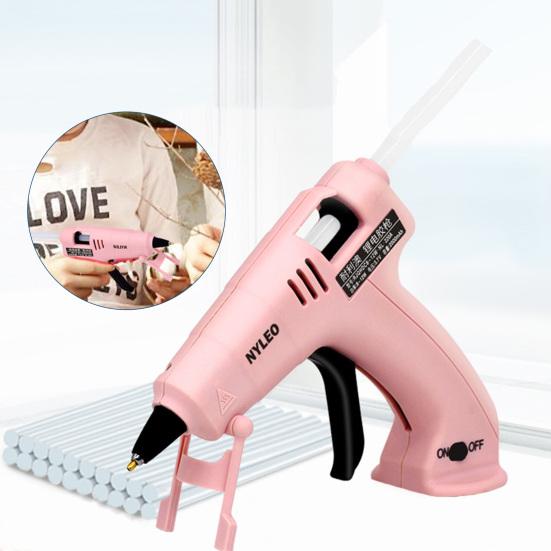 Cordless Hot Melt Glue Tool with Glue Sticks USB Charging 2000mAh Rapid Heating Glue Tool Kit Child Hand Crafts Home DIY Repair Wireless Glue Tool