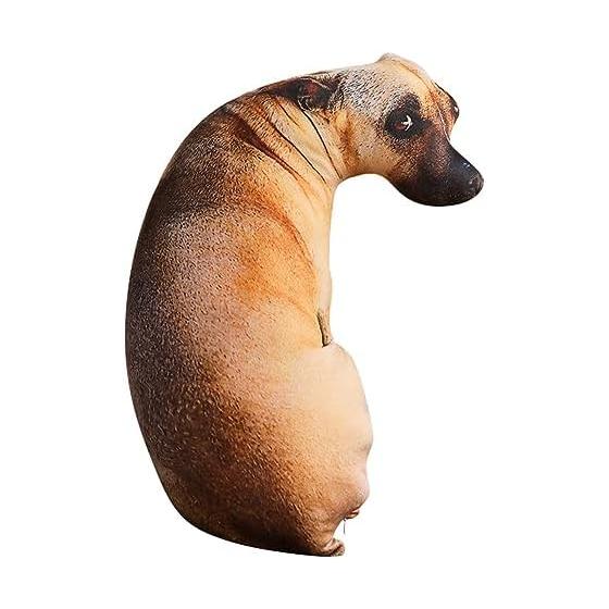 Dog Body Pillow, Soft, Large, Super Realistic, Realistic, Dog, Chewy, Cute, Cute, 3D Cushion, Co-sleeping Pillow, Relaxing, Soothing, Co-Sleeping,