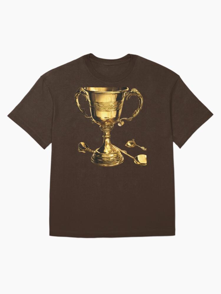 Football Manager Football Golden Awesome Cup Oversized Unisex T-Shirt