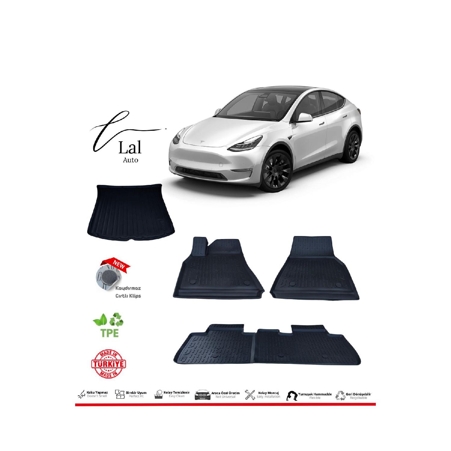 

Tesla Model Y 2019 3d коврик для бассейна, набор для бассейна в багажнике