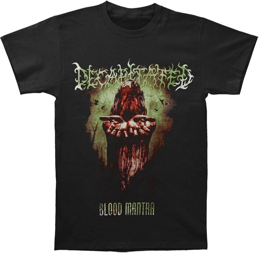Vintage Decapitated Band Blood Mantra Cotton Black S5XL Shirt HL056 Unisex T-Shirt XXXXL