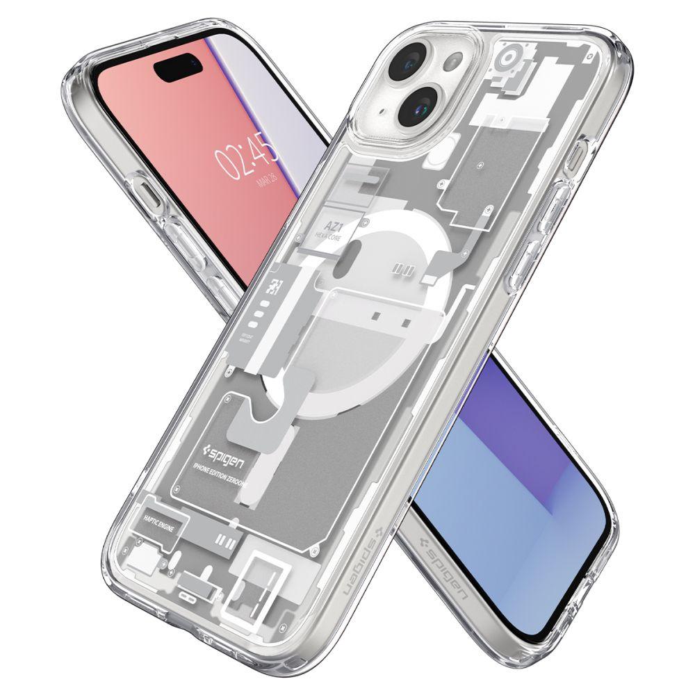 Spigen Ultra Hybrid Mag Magsafe Iphone 15 Plus Zero One White