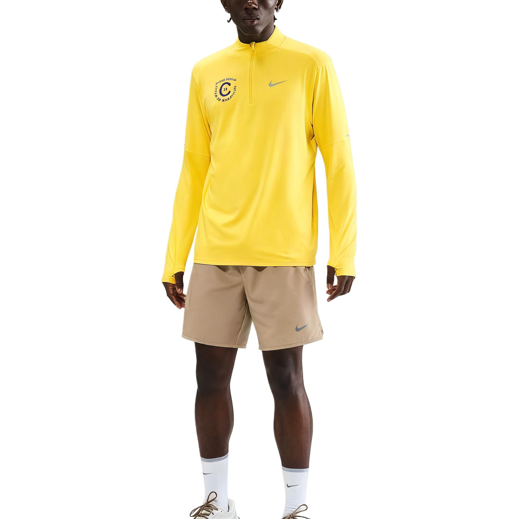 Мужская беговая кофта Nike Element с молнией на 1/4 и технологией Dri-FIT HQ4199-718 XL