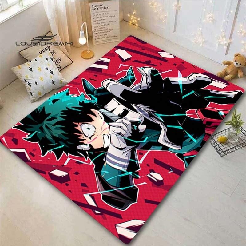 Carpet Living Room My Hero Academia Home Decor Rug Play Mats Decor Bedroom Carpets Child Play Lounge Area Rugs Dining Table Mat