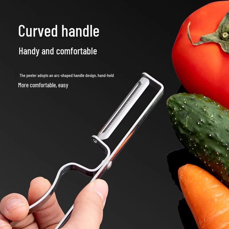 Multifunctional Stainless Steel Fruit and Vegetable Peeler and Scraper Knife