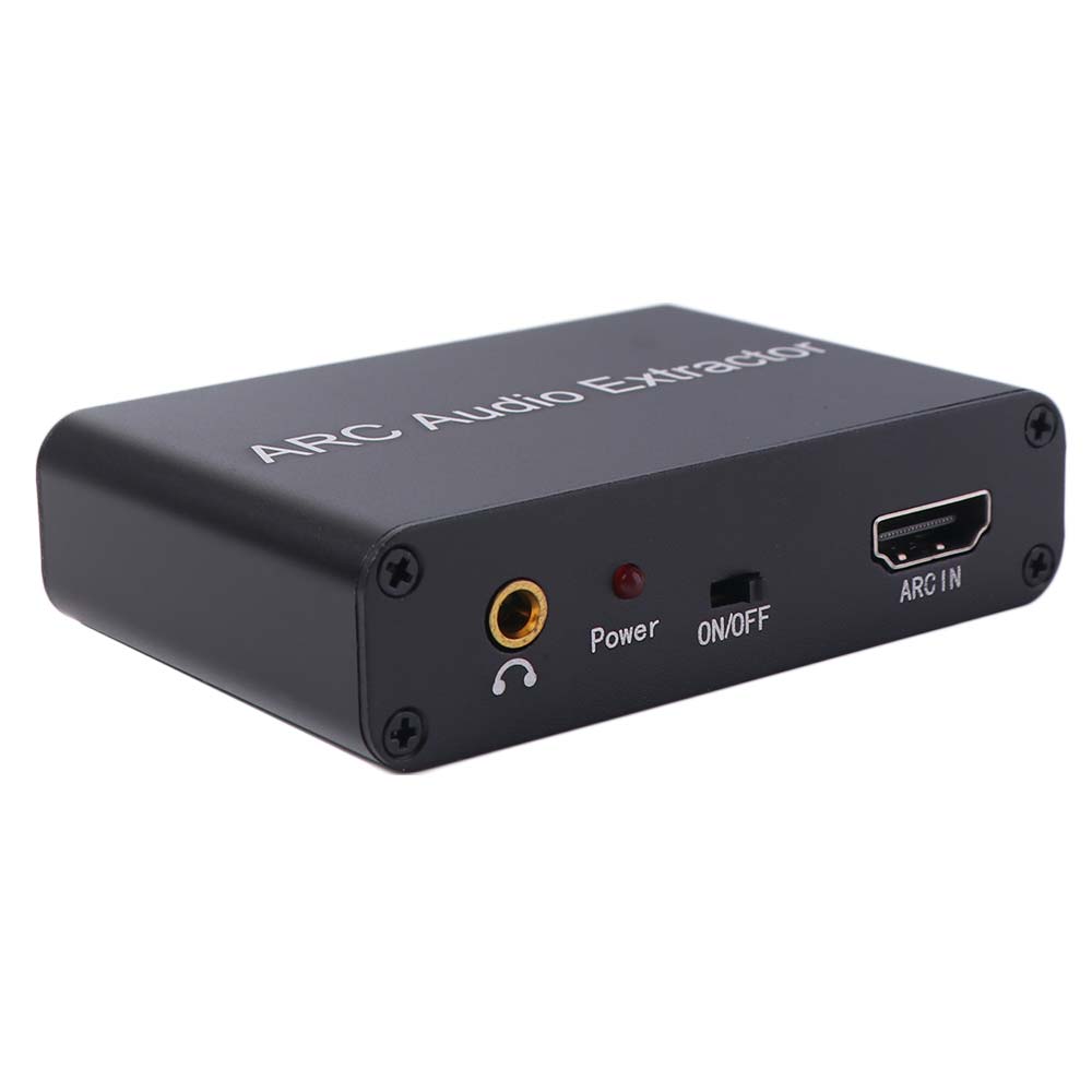 192KHz ARC Audio Adapter DAC SPDIF Coaxial RCA Digital To Analog Audio Converter For TV Monitor
