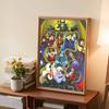 DIY Diamond Painting A Grand Collection of Villains Cross Stitch Kit Mosaic Art Diamond Painting Full Circle Diamond Home Decoration