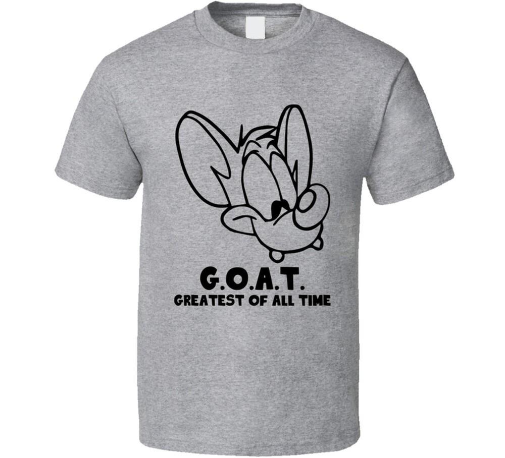 Розовый Мультяшный Персонаж Величайший Козел Всех Времен 90-е Мультяшный Фан Футболка Унисекс Футболка L