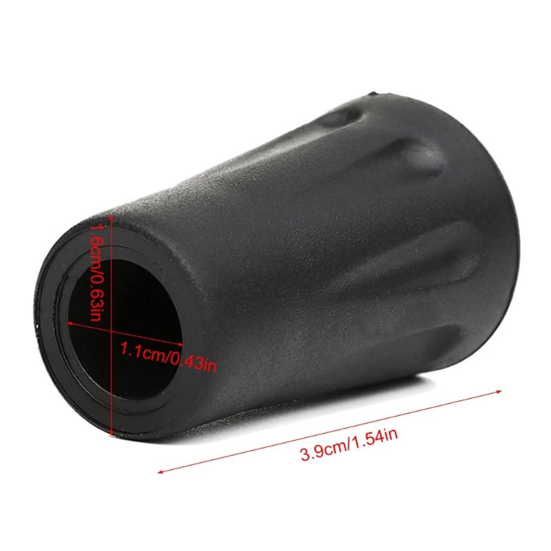 20pcs Outdoor Camp Hikes Protectors Caps Tip Rubber Trekking Poles Rubber Pad for Walking Poles