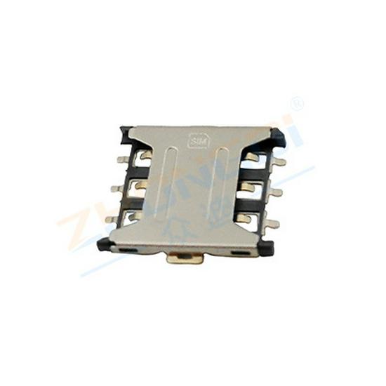 NANO-SIM-0501-P Push-in Nano SIM Card Socket with Pins