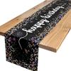 Happy Birthday Table Runners,Colorful Dot Birthday Table Runner Birthday Table Linens for Dining Birthday Party Table Decor