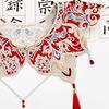 Embroidery Fringed Collar Elegant Detachable Collar Shawl Vintage Horseface Skirt Collar Costume Dressingup Accessories