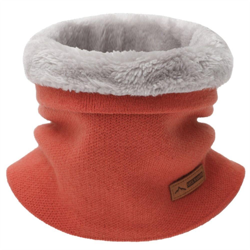 Cold-proof Neck Warmer Soft Face Cover Versatile Scarves  for Women Men