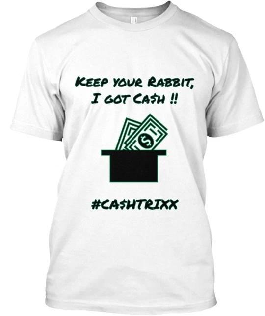 

Cash Money Casual Wear Funny Magic TTshirt Made in the USA Size S to 5XL S