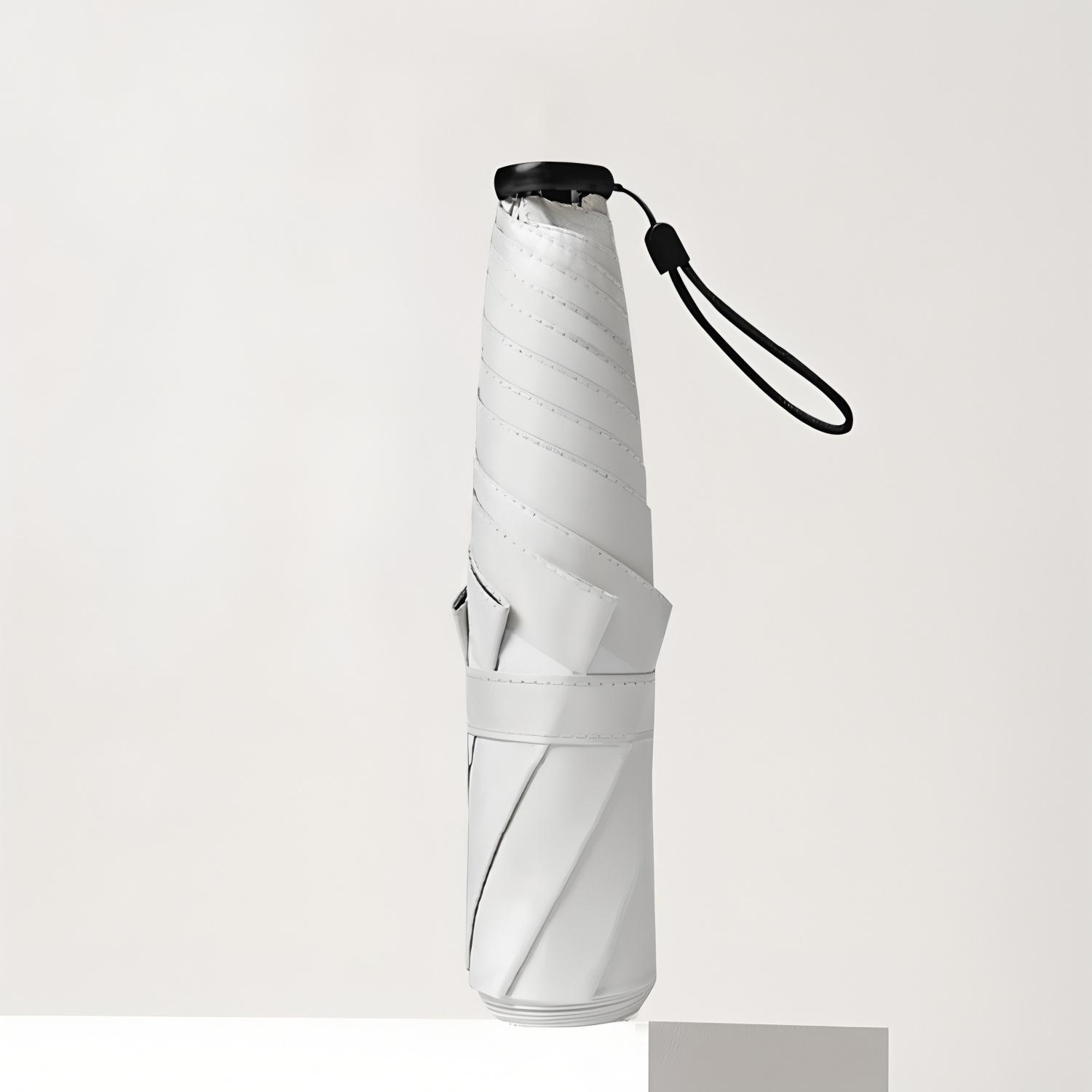 

Японский Сверхлегкий 6-спицевой Сверхлегкий Зонт-перо Виниловая защита от солнца Солнцезащитный козырек Складной Девушка Портативный Зонт-карандаш Iron&6K