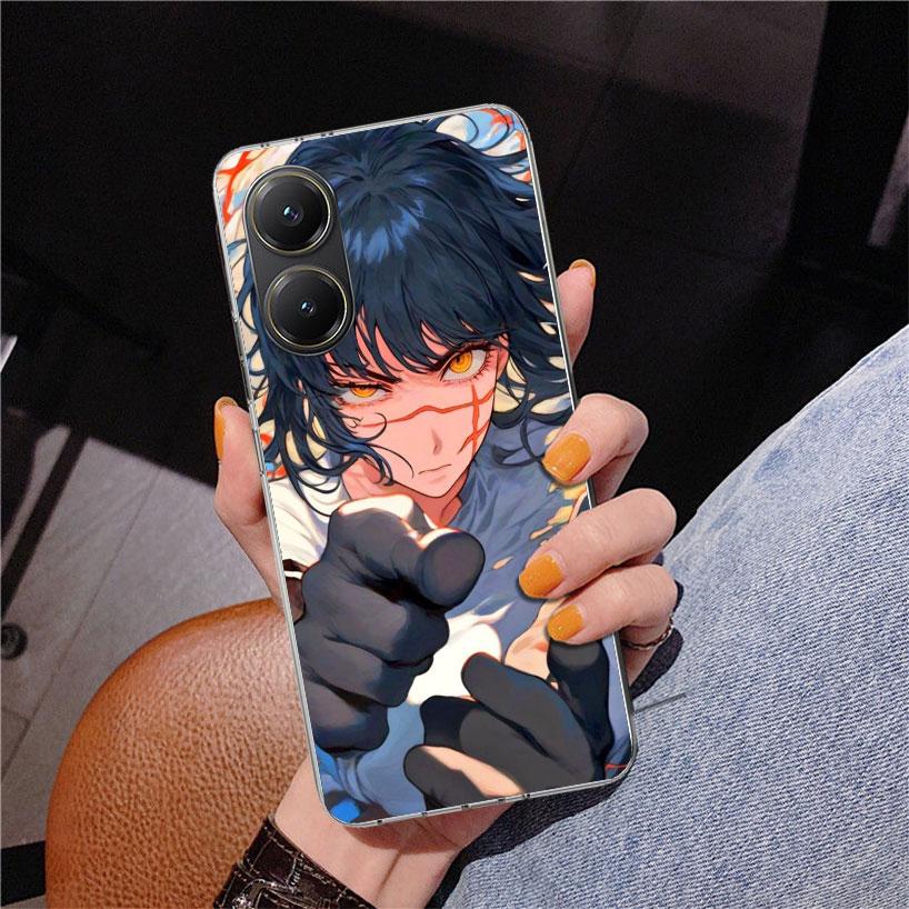 C-Chainsaw Mans Yoru War Devil Phone Case For Xiaomi Poco X7 X6 X5 Pro F7 Ultra Redmi 15C 15 13C 13 12C 12 10 10A 10C 9 9A 9C 9T