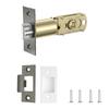Bathroom Door Lock Body Single Tongue Lock Bolt Door Lock Hardware 45 Degrees 60-70 Adjustable Interior Door Latch Tubular
