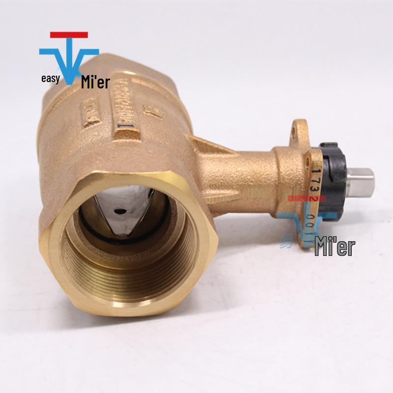 Azbil Two-Way Ball Valve VY5302A0011: Electric Proportional-Integral Control Valve for Air Conditioning.