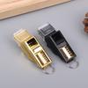 Professional Football Referee Whistles With Lanyard Box Big Sound Plastic Whistles Basketball Whistles Coach Equipment