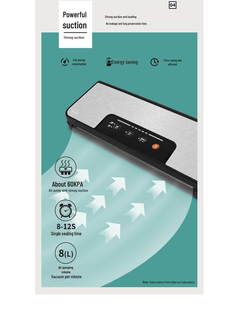 Multifunctional Vacuum Sealer for Food Preservation and Packaging