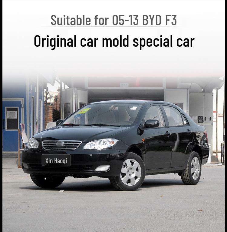 Compatible Transparent Headlight Cover for BYD New F3 (2014-2016 Models)