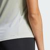 Adidas Hiit Heat.Rdy Sweat-Conceal Logo T-Shirt Women Tops Silver-Grey IM2635